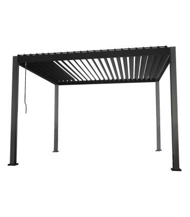 Шатёр MIRADOR 3x4xH2,5м со шторами, темно-серый