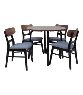 Söögilauakomplekt MIA 4-tooliga