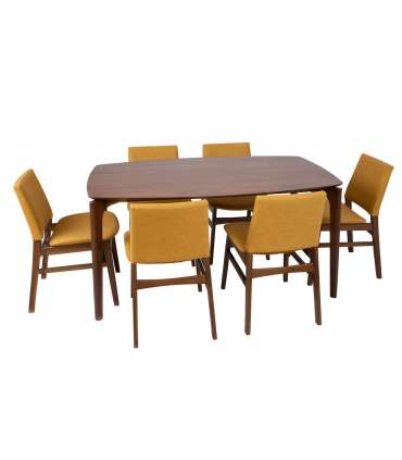 Söögilauakomplekt HAYDIE 6-tooliga