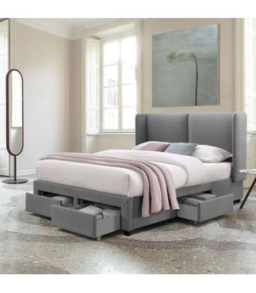 Voodi SUGI madratsiga HARMONY DUO 160x20