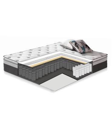 Voodi OZZO madratsiga HARMONY TOP 160x20