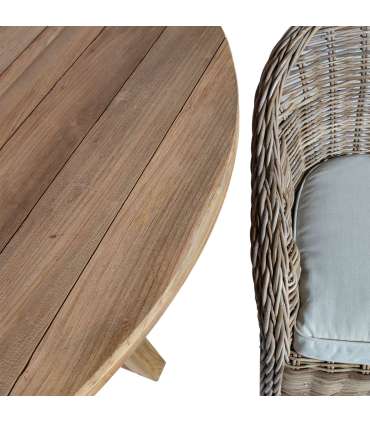 Söögilauakomplekt KATALINA 4-tooliga