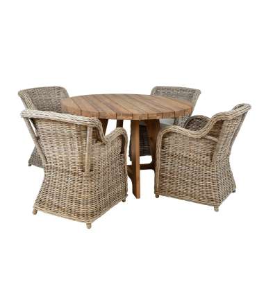 Söögilauakomplekt KATALINA 4-tooliga (42