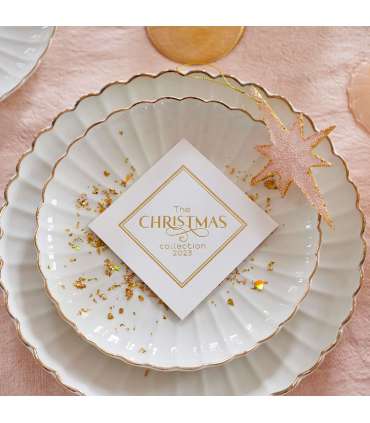 Taldrik SHELL D26,6cm, portselan