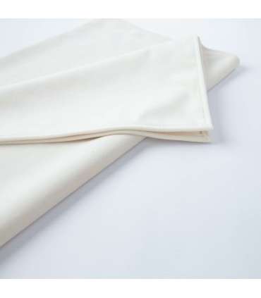 Linik VELVET 2, 43x116cm, naturaalvalge, 100% polüester, kangas-284