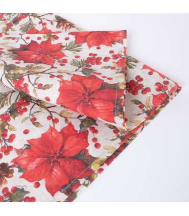 Linik CHRISTMAS 43x116cm, jõulutähed