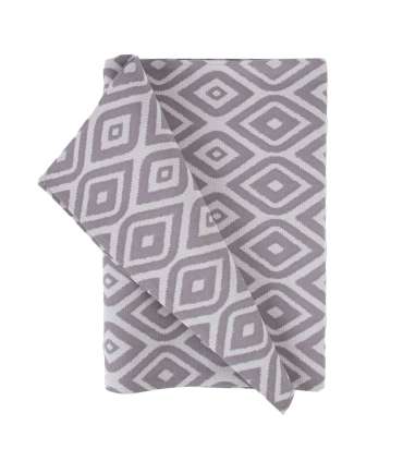 Linik HOLLY OUTDOOR 43x116cm, hallid rombid, 100% akrüül, kangas 351