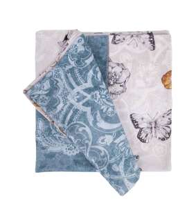 Laudlina CASILDA 160x160cm, lilled, 100% puuvill, kangas 366