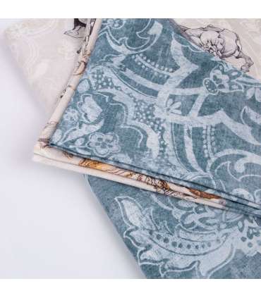 Laudlina CASILDA 160x160cm, lilled, 100% puuvill, kangas 366