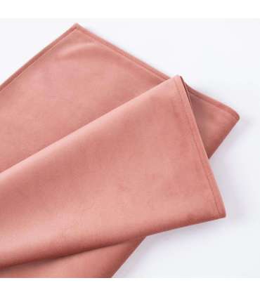 Linik VELVET 2, 43x116cm, vanaroosa, 100% polüester, kangas-387