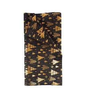 Linik GLORY 45x116cm, kuldsed kuused