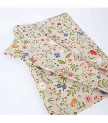 Linik HOLLY 43x116cm, loomad ja lilled