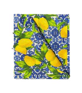 Laudlina LONETA NEW 136x220cm, sidrunid, 50% polüester, 50% puuvill, kangas 478