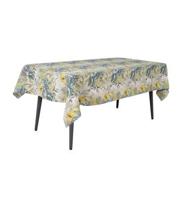 Laudlina LONETA NEW 136x220cm, liiliad, 50% polüester, 50% puuvill, kangas 479