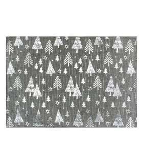 Linik GLORY 30x45cm, hõbedased kuused