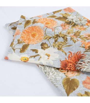 Linik LONETA 43x116cm, lilled, 50% puuvill, 50% polüester, kangas 423