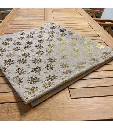 Laudlina GLORY 142x220cm, kuldsed jõulut