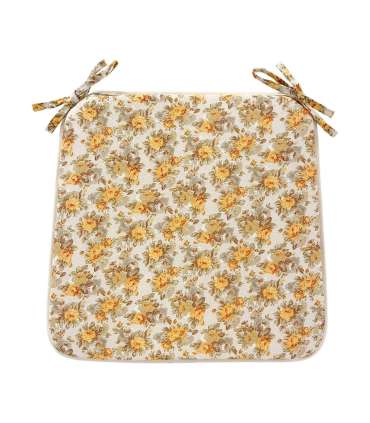 Toolikate LONETA NEW 39x39cm, paksus 2,5cm, beež roos, 50% puuvill, 50% polüester, kangas 476