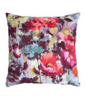 Padi CASILDA 50x50cm, värvilised lilled, 100% puuvill, kangas 359