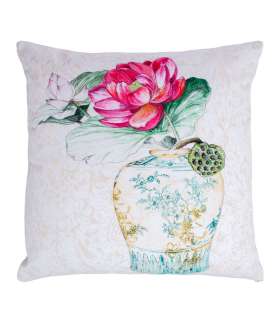 Padi CASILDA 50x50cm, vaas lootusõiega