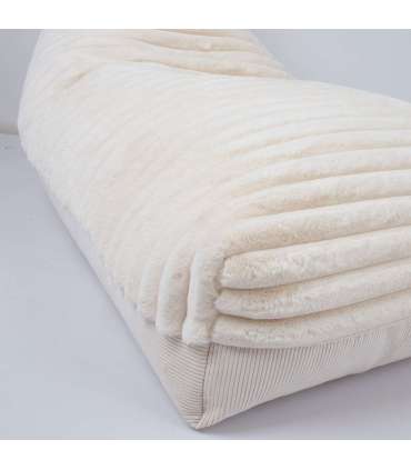 Kott-tool FJORD 130x80x20/70cm, valge