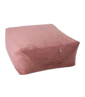 Tumba HYPER, 80x80cm, h30cm, roosa, 100% polüester, kangas 390
