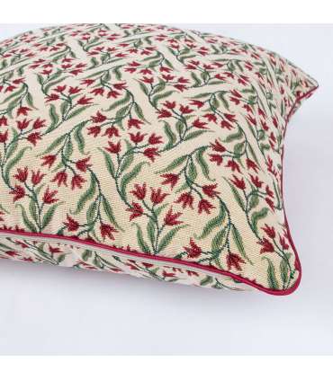 Padi HOLLY 45x45cm rullkant, folkloor hele, kangas 399