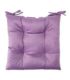 Toolipadi VELVET 2, 40x40cm, lilla, 100% polüester, kangas-379