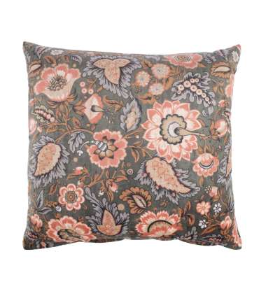 Padi HOLLY 45x45cm lukuga, õitsvad lilled, 100% polüester, kangas 345