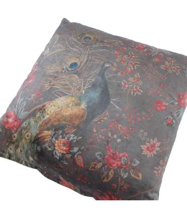 Padi HOLLY 45x45cm lukuga, India roos, 100% polüester, kangas 397