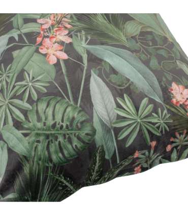 Padi HOLLY 45x45cm, lukuga, troopilised taimed velvet, 100% polüester, kangas 416