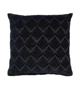 Padi TEDDY 45x45cm, lukuga, must lillemotiiv, 100% polüester, kangas 419