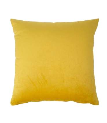 Padi VELVET 2, 45x45cm, kollane, 100% polüester, kangas-828