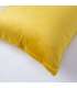 Padi VELVET 2, 45x45cm, kollane, 100% polüester, kangas-828
