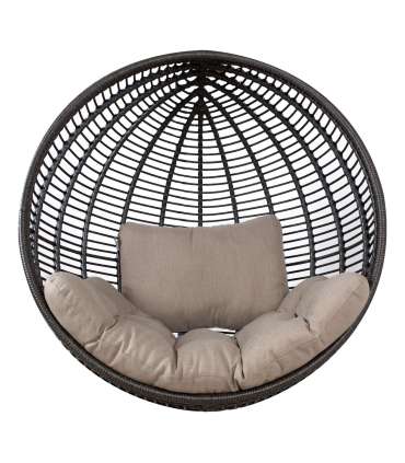 Ripptooli padi CLOBE beež, iste 64x106cm, seljapadi 64x42cm, 100% polüester