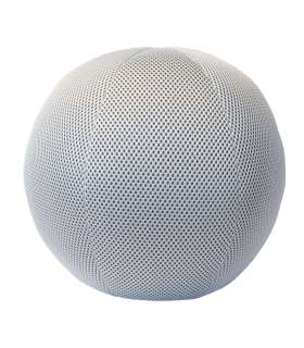 Põrandapadi PALL D52cm, hall, 100% polüester, SONIC kangas 412