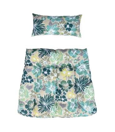 Ripptooli padi COCO hele lillemuster