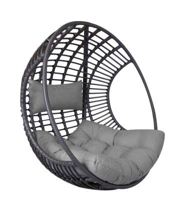 Ripptooli padi COCO 95/65x75cm, hall, 100% polüester, kangas 999