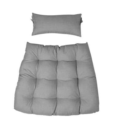 Ripptooli padi COCO 95/65x75cm, hall, 100% polüester, kangas 999