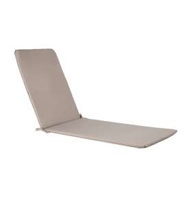 Lamamistooli kate OHIO veekindel, 55x190xH2,5cm beež, 100%polüester