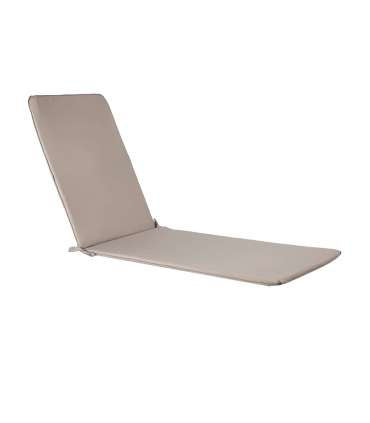 Подушка на стул OHIO, 55x190x2,5cm, непромокаемый, бежевый