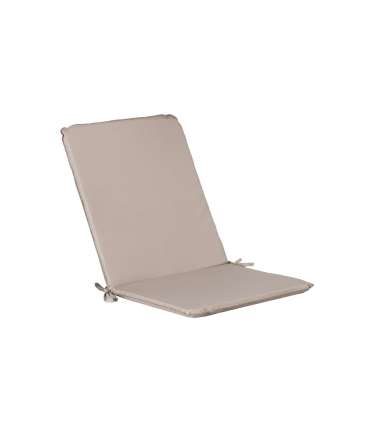 Подушка на стул OHIO, 43x90x2,5cm, непромокаемый, бежевый