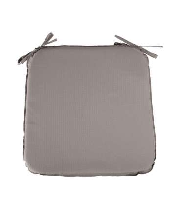 Подушка на стул OHIO, 39x39x2,5cm, непромокаемый, бежевый