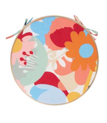 Toolikate NORDIC FLOWER D38x2,5cm, 80% puuvill, 20% polüester