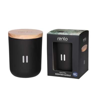 Ароматическая свеча RENTO ARCTIC PINE, D7,5xH9см