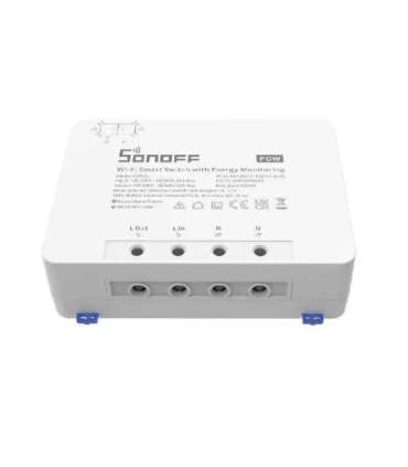 Smart WiFi switch with Energy Monitoring Sonoff POWR3 (25A/5500W)