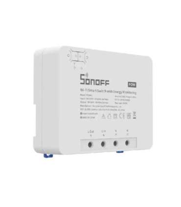 Smart WiFi switch with Energy Monitoring Sonoff POWR3 (25A/5500W)