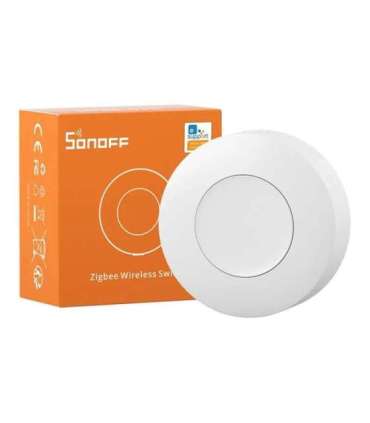 Smart Zigbee Wireless Button Sonoff SNZB-01P (round remote)