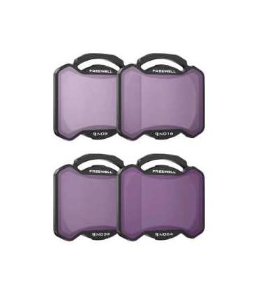 Set of 4 filters ND8,16,32,64 Freewell for DJI Avata 2