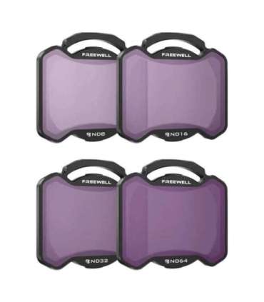Set of 4 filters ND8,16,32,64 Freewell for DJI Avata 2